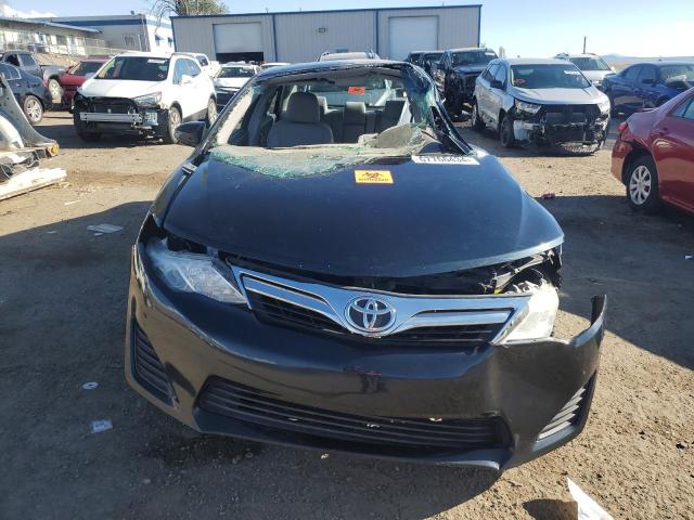 4T4BF1FK1CR225791 - 2012 TOYOTA CAMRY BASE BLACK photo 5