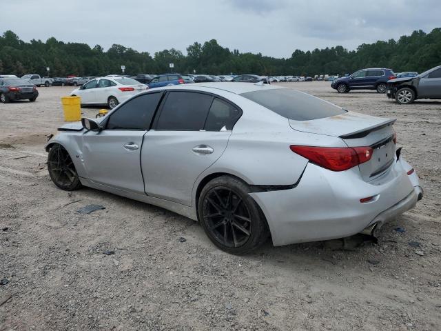 JN1BV7AP6EM682335 - 2014 INFINITI Q50 BASE SILVER photo 2
