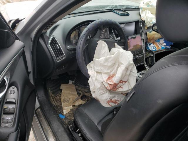 JN1BV7AP6EM682335 - 2014 INFINITI Q50 BASE SILVER photo 8