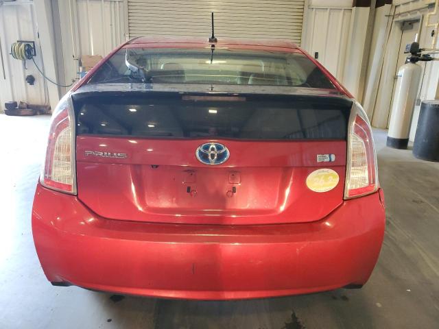 JTDKN3DU2F0421090 - 2015 TOYOTA PRIUS 红色 照片 6