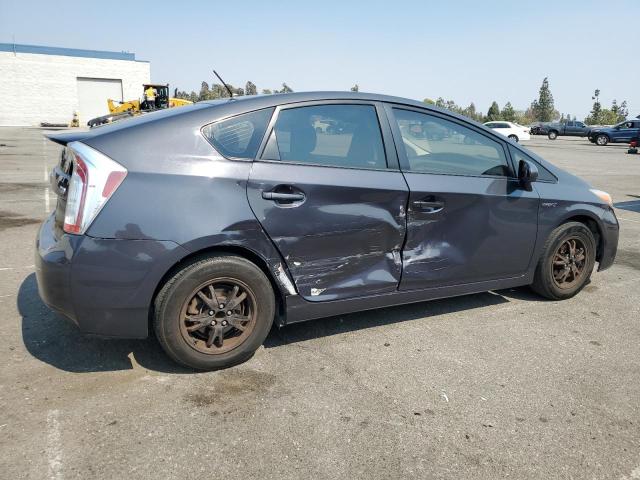 JTDKN3DU5F0449689 - 2015 TOYOTA PRIUS GRAY photo 3