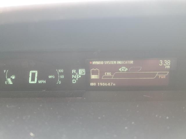 JTDKN3DU5F0449689 - 2015 TOYOTA PRIUS GRAY photo 9