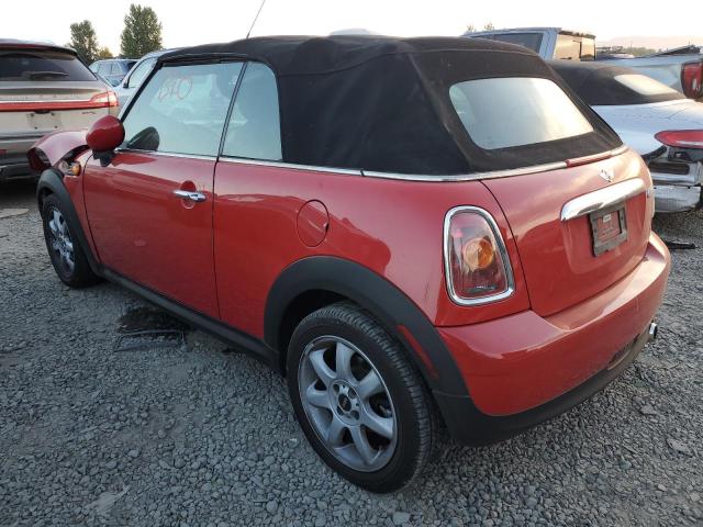 WMWMR33559TJ94436 - 2009 MINI COOPER RED photo 2