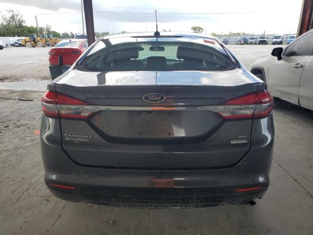 3FA6P0HD1JR185969 - 2018 FORD FUSION SE გრაფიტი ფოტო 6