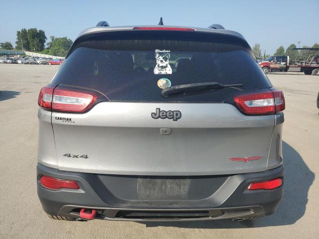 1C4PJMBS0FW786714 - 2015 JEEP CHEROKEE TRAILHAWK SILVER photo 6