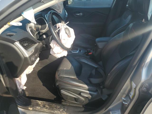 1C4PJMBS0FW786714 - 2015 JEEP CHEROKEE TRAILHAWK SILVER photo 7