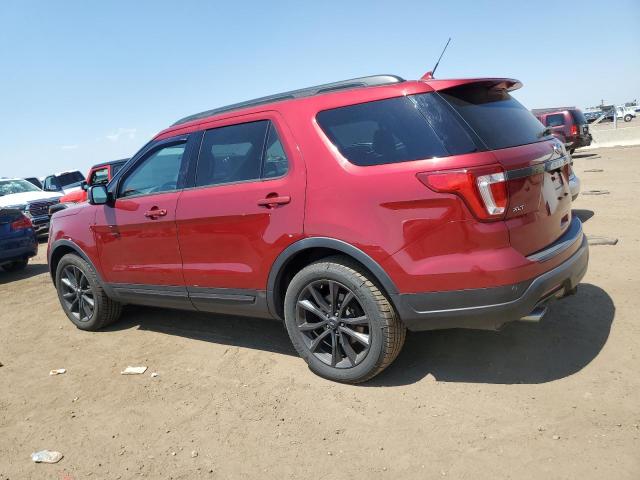 1FM5K8D86JGA53806 - 2018 FORD EXPLORER XLT 红色 照片 2