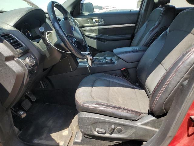 1FM5K8D86JGA53806 - 2018 FORD EXPLORER XLT 红色 照片 7