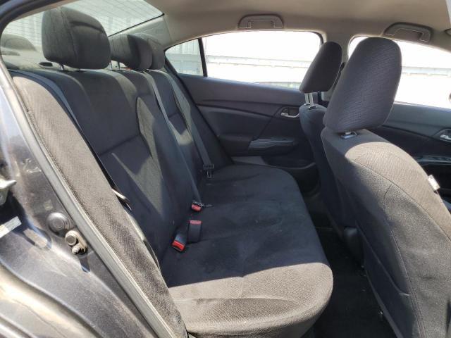 19XFB2F56DE291233 - 2013 HONDA CIVIC LX GRAY photo 10