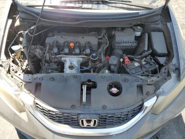 19XFB2F56DE291233 - 2013 HONDA CIVIC LX GRAY photo 11