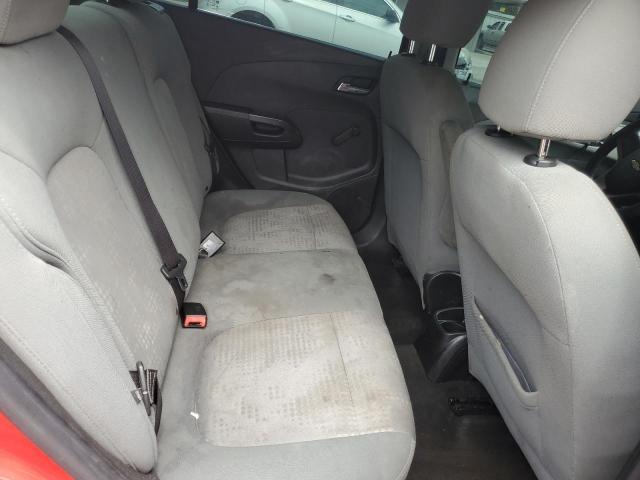 1G1JA5SH1C4221176 - 2012 CHEVROLET SONIC LS RED photo 10