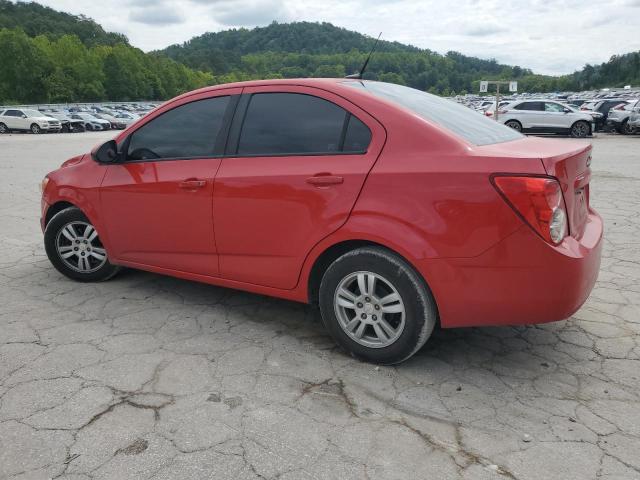 1G1JA5SH1C4221176 - 2012 CHEVROLET SONIC LS RED photo 2
