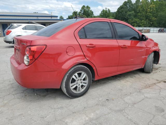 1G1JA5SH1C4221176 - 2012 CHEVROLET SONIC LS RED photo 3