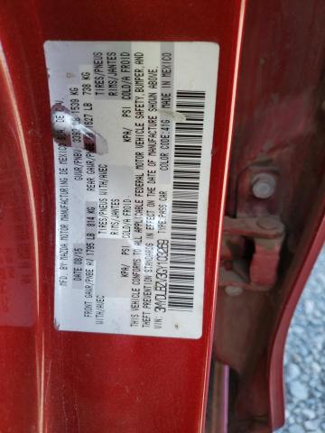 3MYDLBZV3GY103269 - 2016 TOYOTA SCION IA BURGUNDY photo 12