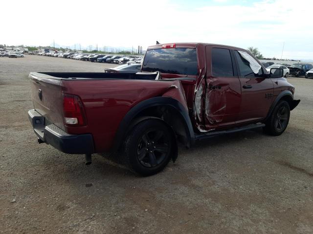 1C6RR6GG3NS148049 - 2022 RAM 1500 CLASS SLT 栗色 照片 3