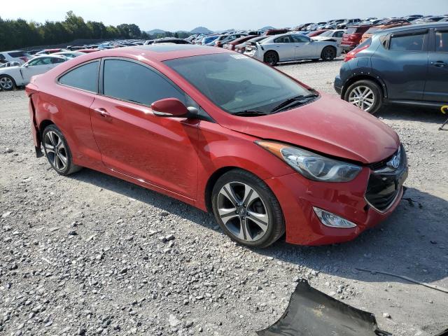 KMHDH6AE1DU001367 - 2013 HYUNDAI ELANTRA CO GS RED photo 4