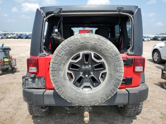 1C4BJWDG5GL144474 - 2016 JEEP WRANGLER U SPORT RED photo 6