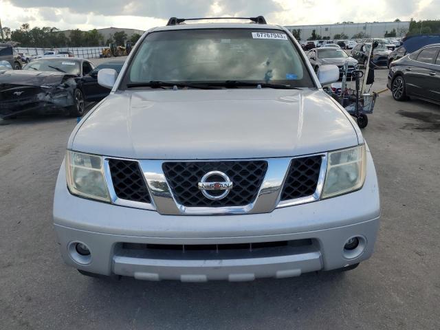 5N1AR18U96C600283 - 2006 NISSAN PATHFINDER LE SILVER photo 5