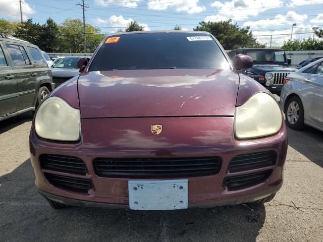 WP1AB29P14LA60639 - 2004 PORSCHE CAYENNE S BURGUNDY photo 5