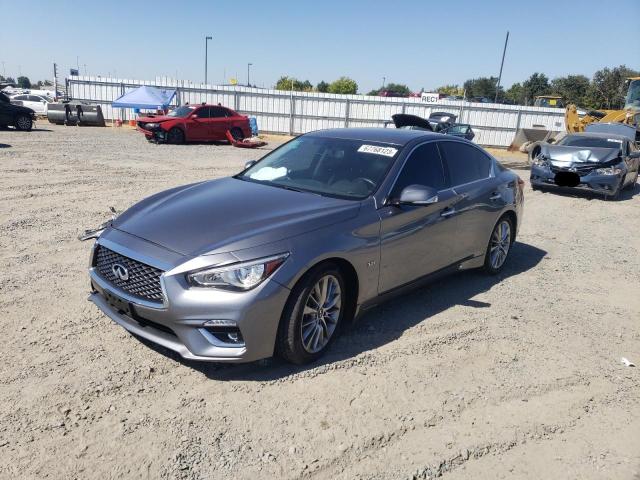 JN1EV7AP3KM519408 - 2019 INFINITI Q50 LUXE GRAY photo 1