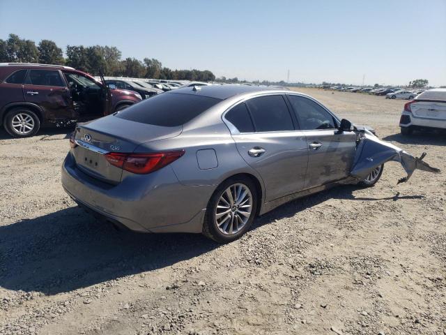 JN1EV7AP3KM519408 - 2019 INFINITI Q50 LUXE GRAY photo 3