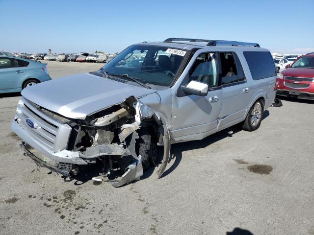 1FMJK2A51AEA58090 - 2010 FORD EXPEDITION EL LIMITED SILVER photo 1