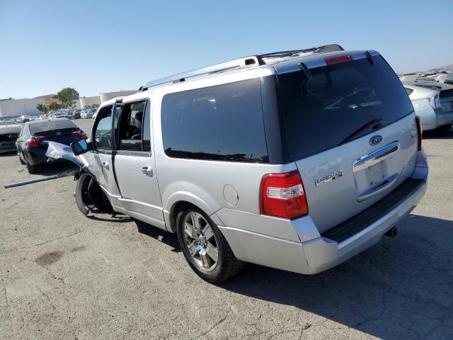 1FMJK2A51AEA58090 - 2010 FORD EXPEDITION EL LIMITED SILVER photo 2