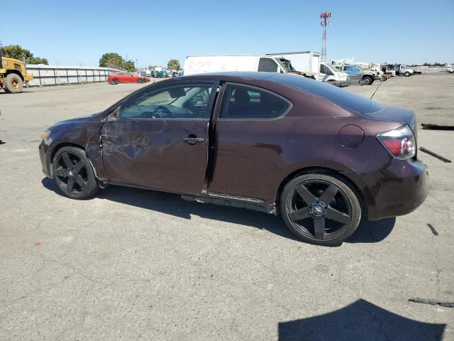 JTKDE167580250982 - 2008 TOYOTA SCION TC MAROON photo 2