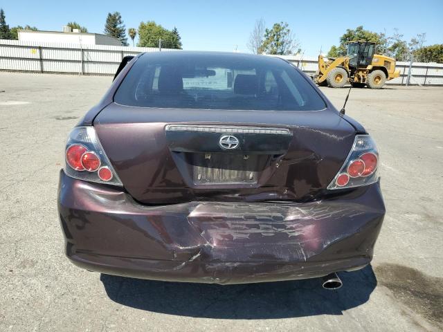 JTKDE167580250982 - 2008 TOYOTA SCION TC მუქწითელი ფოტო 6