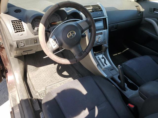JTKDE167580250982 - 2008 TOYOTA SCION TC მუქწითელი ფოტო 8
