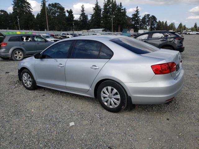 3VW2K7AJ5EM290109 - 2014 VOLKSWAGEN JETTA BASE 银色 照片 2