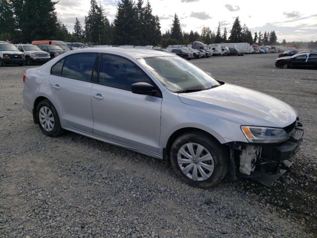 3VW2K7AJ5EM290109 - 2014 VOLKSWAGEN JETTA BASE 银色 照片 4