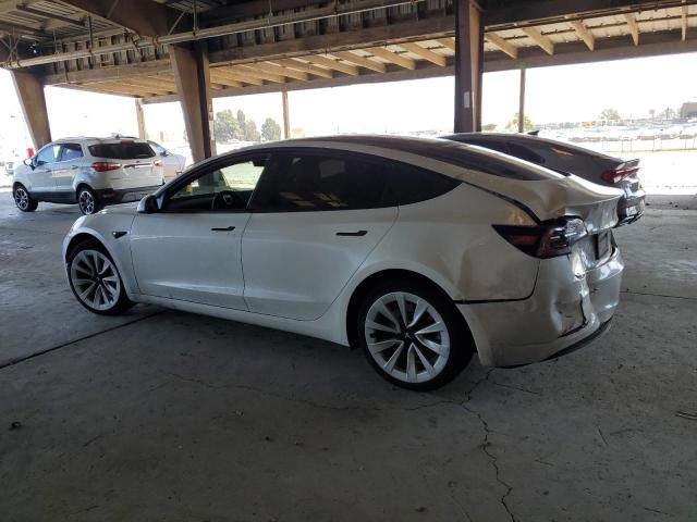 5YJ3E1EB1NF208394 - 2022 TESLA MODEL 3 Սպիտակ լուսանկար 2