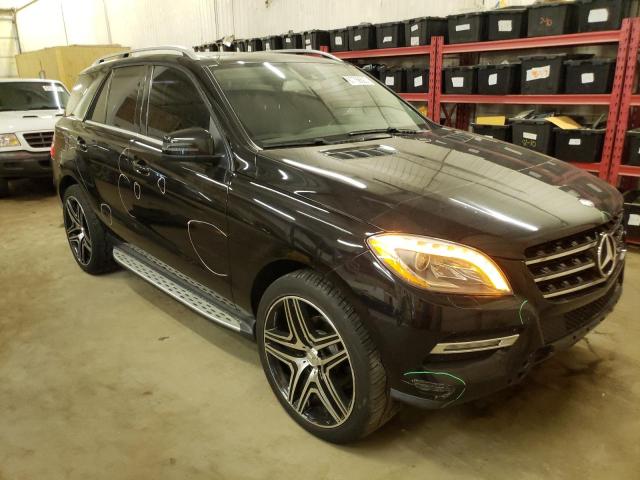 4JGDA5HB0CA051347 - 2012 MERCEDES-BENZ ML 350 4MATIC BLACK photo 4