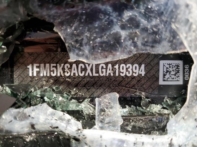 1FM5K8ACXLGA19394 - 2020 FORD EXPLORER POLICE INTERCEPTOR 黑色 照片 13