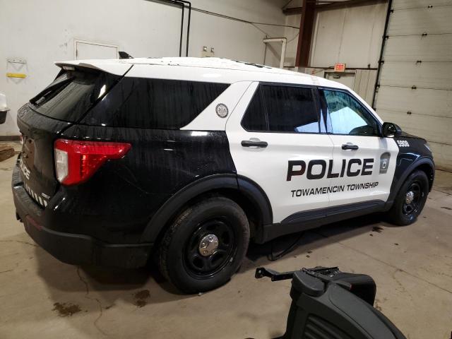 1FM5K8ACXLGA19394 - 2020 FORD EXPLORER POLICE INTERCEPTOR 黑色 照片 3