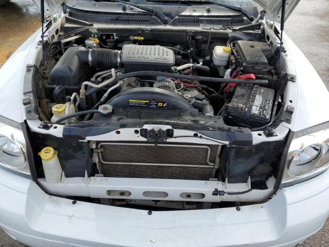 1D7HE48N86S525225 - 2006 DODGE DAKOTA QUAD SLT WHITE photo 11