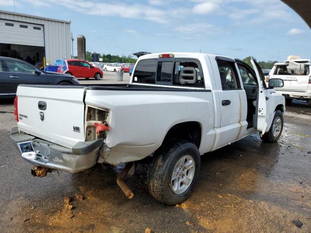 1D7HE48N86S525225 - 2006 DODGE DAKOTA QUAD SLT WHITE photo 3
