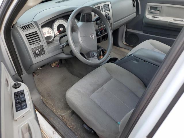 1D7HE48N86S525225 - 2006 DODGE DAKOTA QUAD SLT WHITE photo 8