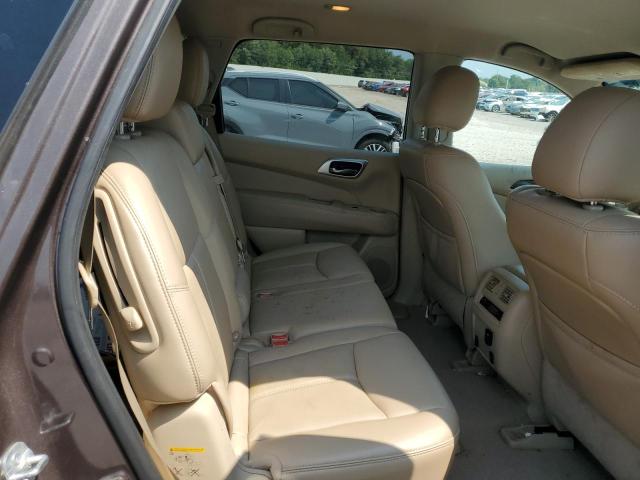 5N1AR2MN4FC676627 - 2015 NISSAN PATHFINDER S BROWN photo 11