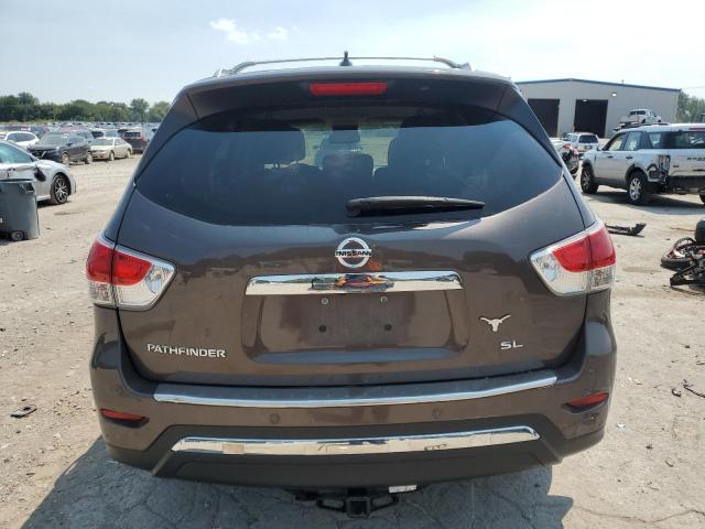 5N1AR2MN4FC676627 - 2015 NISSAN PATHFINDER S BROWN photo 6