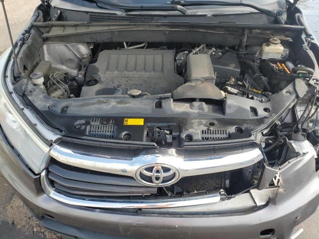 5TDJKRFH6FS164598 - 2015 TOYOTA HIGHLANDER XLE 灰色 照片 12