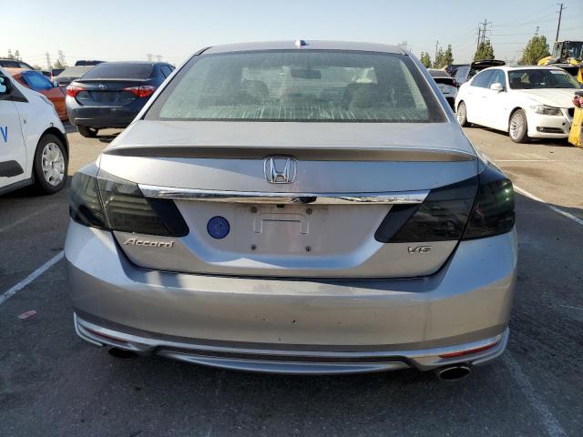 1HGCR3F80GA007232 - 2016 HONDA ACCORD EXL SILVER photo 6