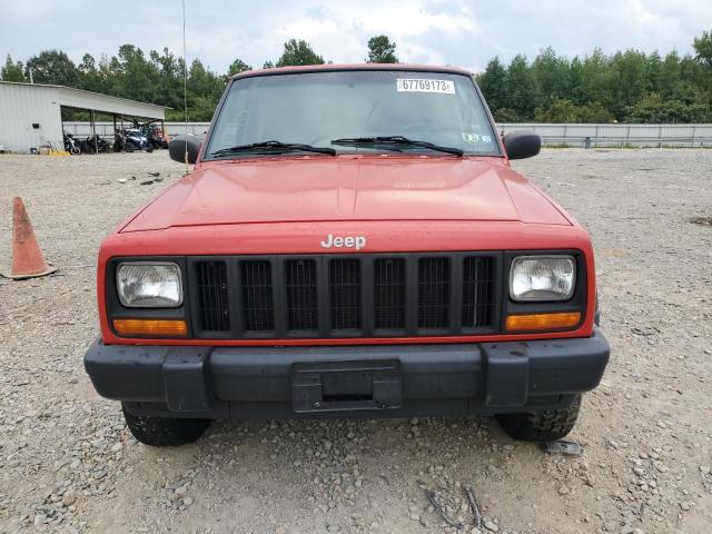 1J4FJ28SXVL605538 - 1997 JEEP CHEROKEE SE RED photo 5