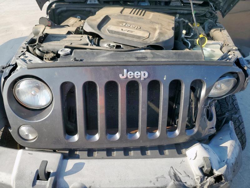 1C4BJWDG8GL348847 - 2016 JEEP WRANGLER U SPORT 灰色 照片 11