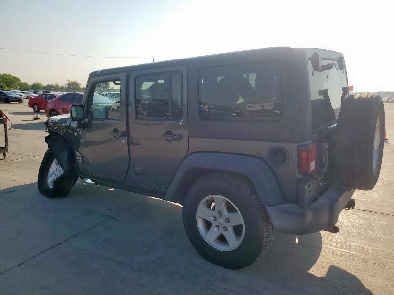 1C4BJWDG8GL348847 - 2016 JEEP WRANGLER U SPORT 灰色 照片 2