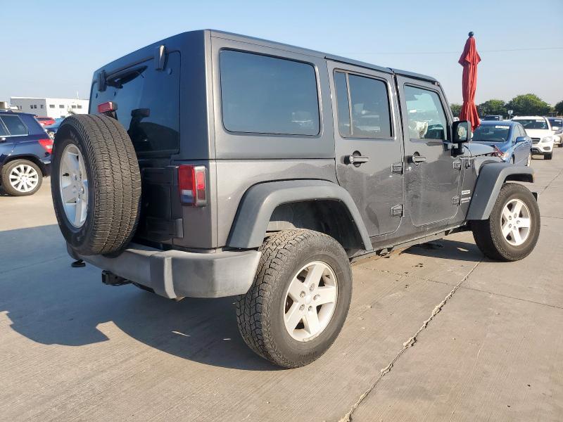 1C4BJWDG8GL348847 - 2016 JEEP WRANGLER U SPORT 灰色 照片 3