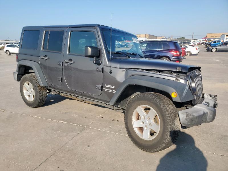 1C4BJWDG8GL348847 - 2016 JEEP WRANGLER U SPORT 灰色 照片 4