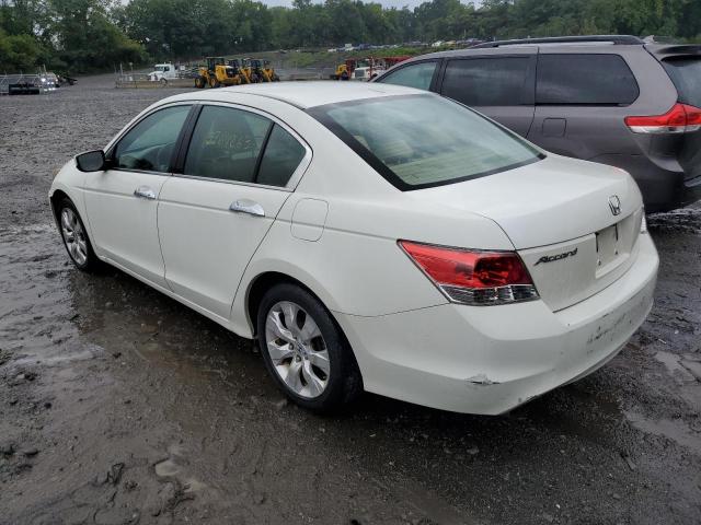 1HGCP3F88AA031727 - 2010 HONDA ACCORD EXL WHITE photo 2