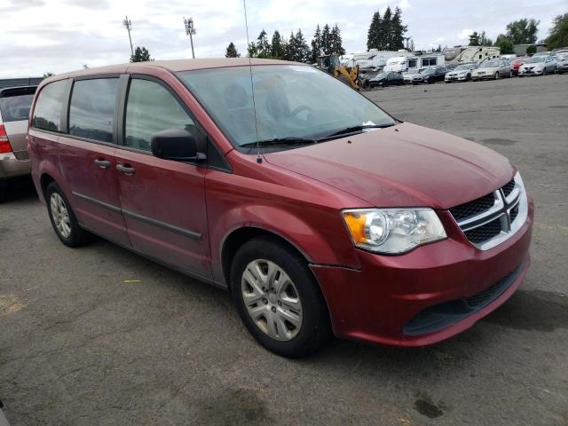 2C4RDGBG7FR530009 - 2015 DODGE GRAND CARA SE BURGUNDY photo 4